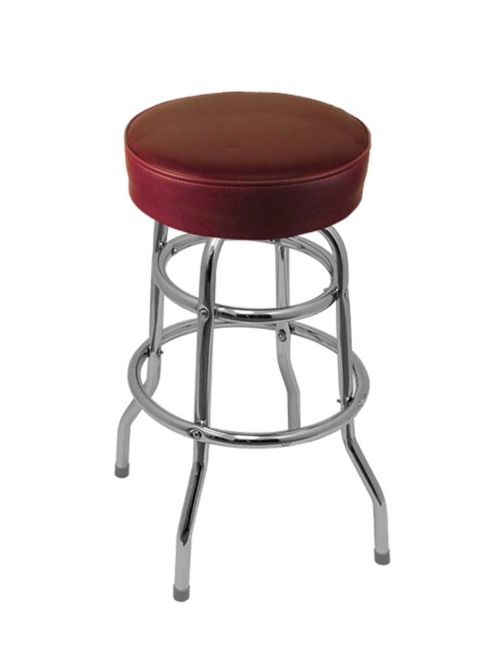 Vintage Bennington Red Stools